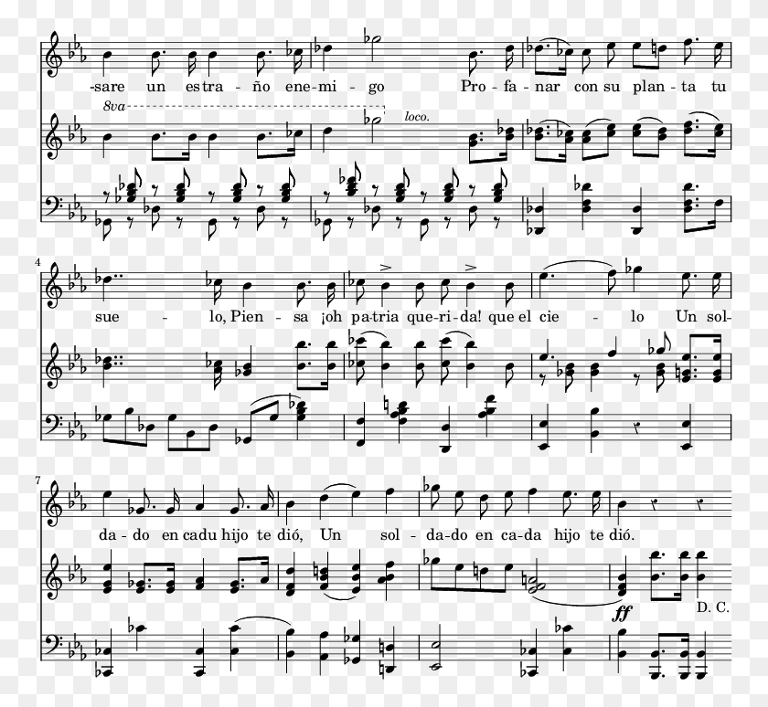 763x714 Override Score Sheet Music, Document, Text HD PNG Download