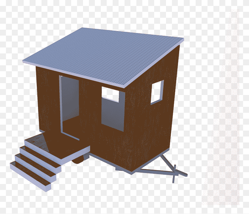 777x661 Overview Of The Hobo Shack House, Nature, Outdoors, Mailbox HD PNG Download