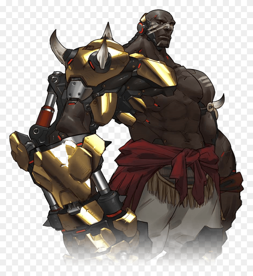 868x952 Descargar Png Overwatch Doomfist Doomfist Overwatch Reference, Casco, Ropa, Ropa Hd Png