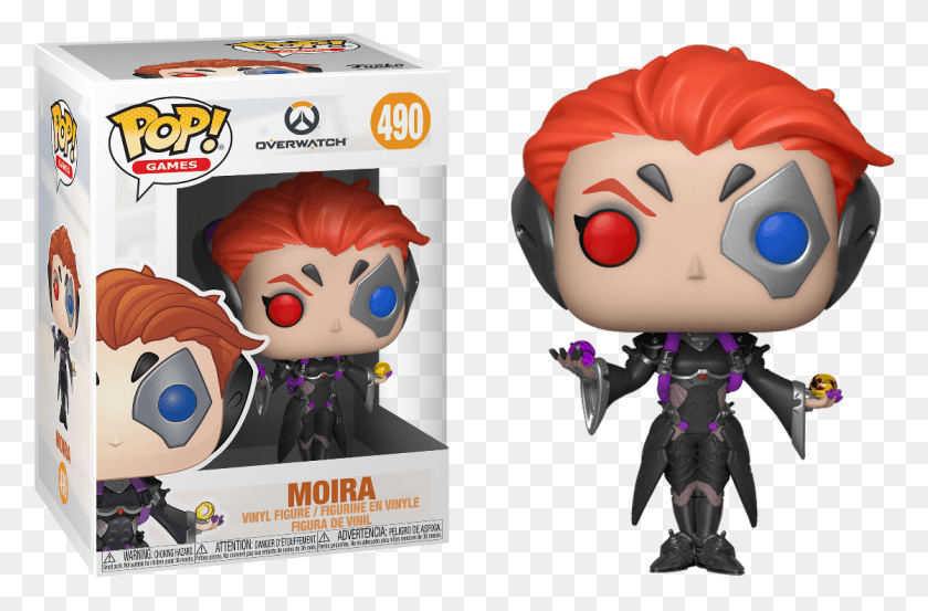 1117x707 Overwatch Funko Pop Overwatch Moira, Toy, Doll, Advertisement HD PNG Download