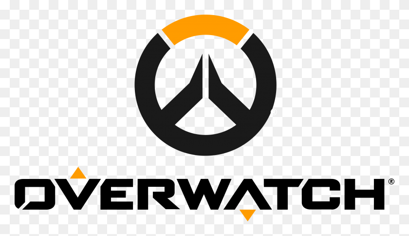 3500x1906 Overwatch Logo, Symbol, Gray HD PNG Download