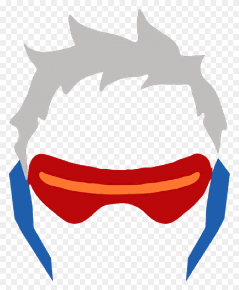 803x987 Overwatch Soldier 76 Icon, Goggles, Accessories, Accessory HD PNG Download