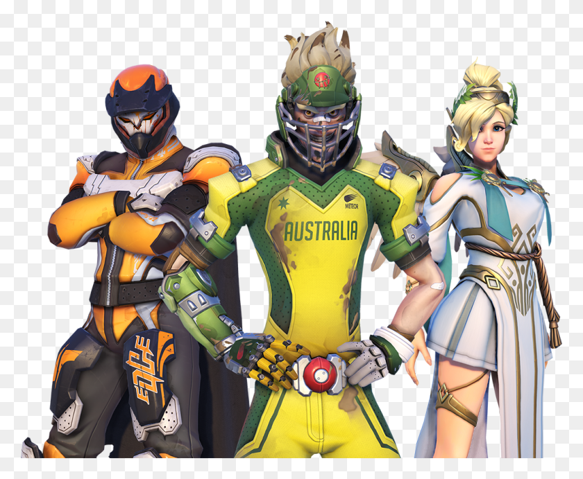1034x837 Overwatch Summer Games 2017 Begin With New Skins Emotes Overwatch Summer Games 2017, Helmet, Clothing, Apparel HD PNG Download