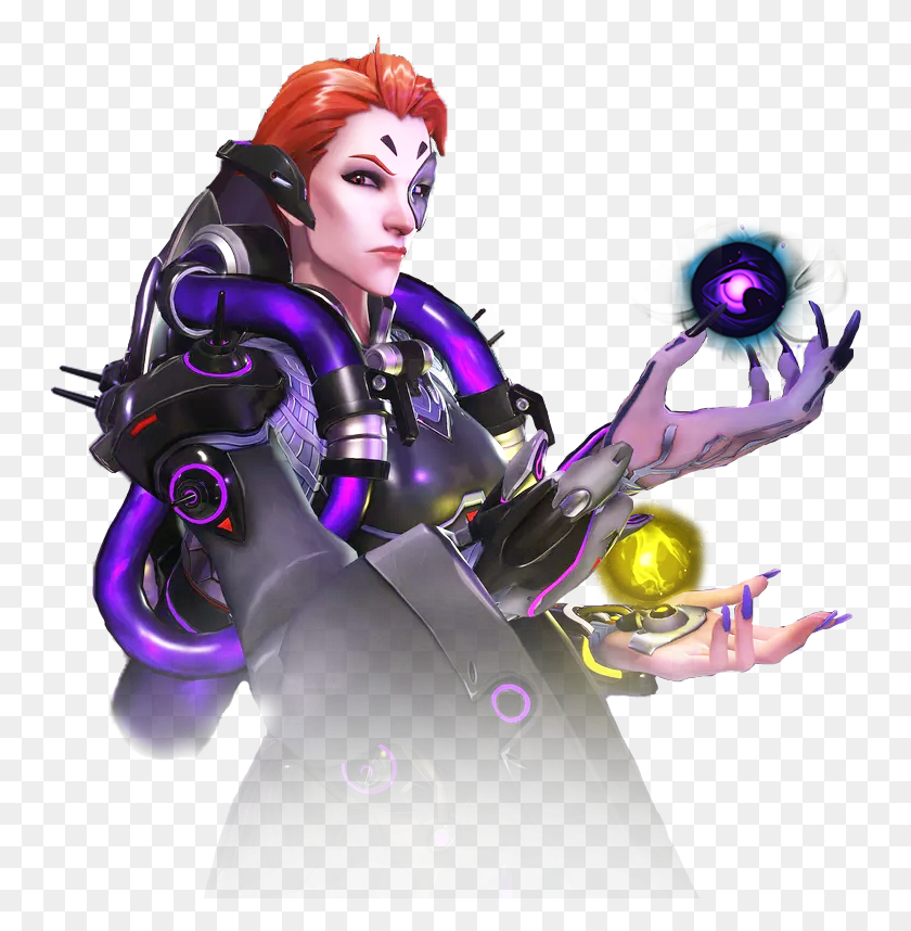 748x798 Overwatch Wiki Fandom Powered Moira Overwatch, Graphics, Toy HD PNG Download