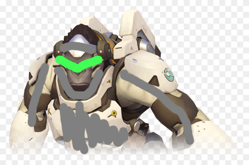 1137x724 Descargar Png / Overwatchcirclejerk Winston Overwatch, Aire Libre, Juguete, Naturaleza Hd Png