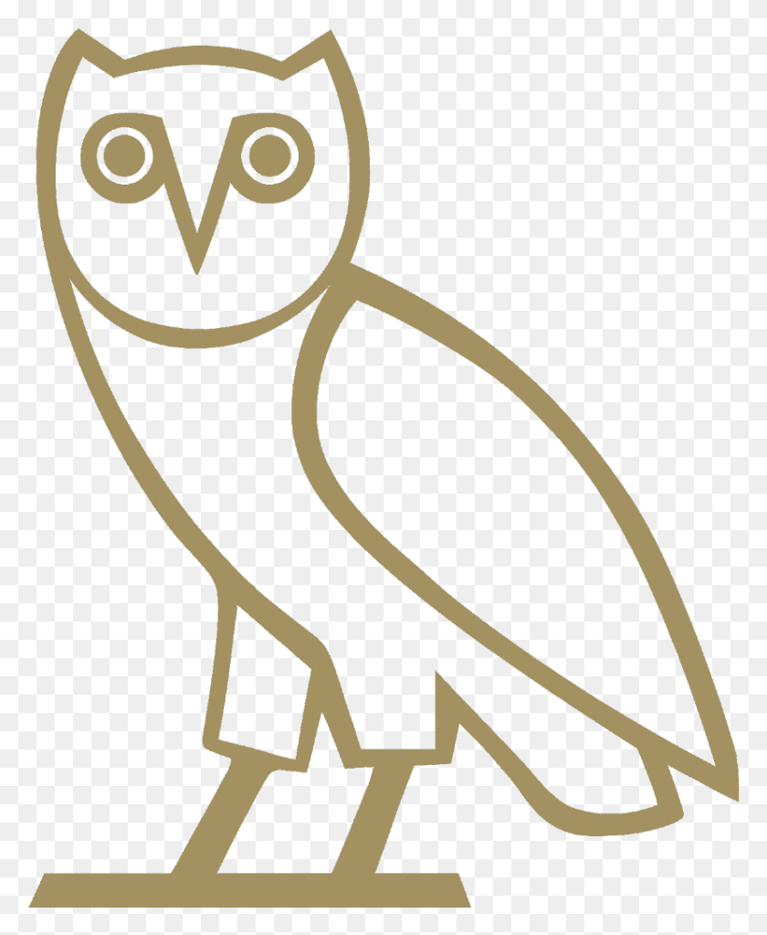 830x1025 Ovo Xo Ovoxo Drake Wethebest Rap Clout Owl Drake Owl, Text, Animal, Bird HD PNG Download