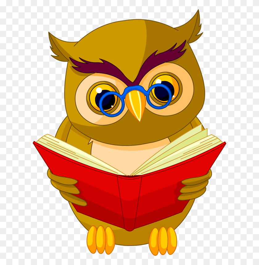 628x800 Owl With Book Svg Transparent Stock Huge Freebie Wise Owl Cartoon, Reading, Toy, Graphics HD PNG Download