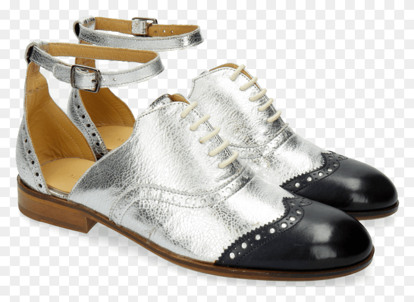 996x707 Oxford Shoes Sally 70 Metal Navy Silver Melvin Amp Hamilton Sally, Shoe, Footwear, Clothing HD PNG Download