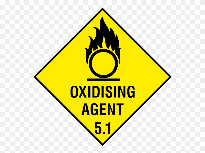 567x567 Oxidiseing Agent Oxidising Agent, Symbol, Sign, Road Sign HD PNG Download