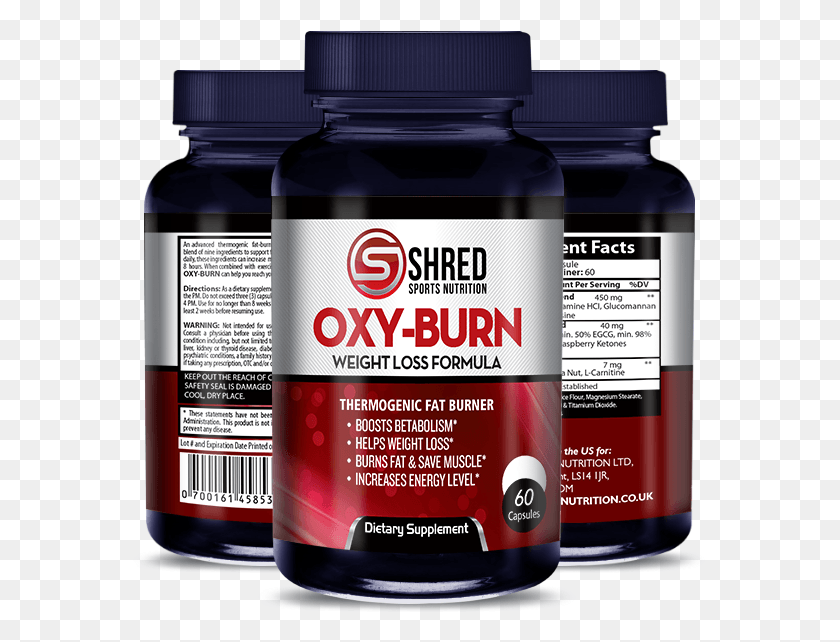 575x582 Oxy Burn Fat Burner Bodybuilding Supplement, Medication, Text, Bottle HD PNG Download