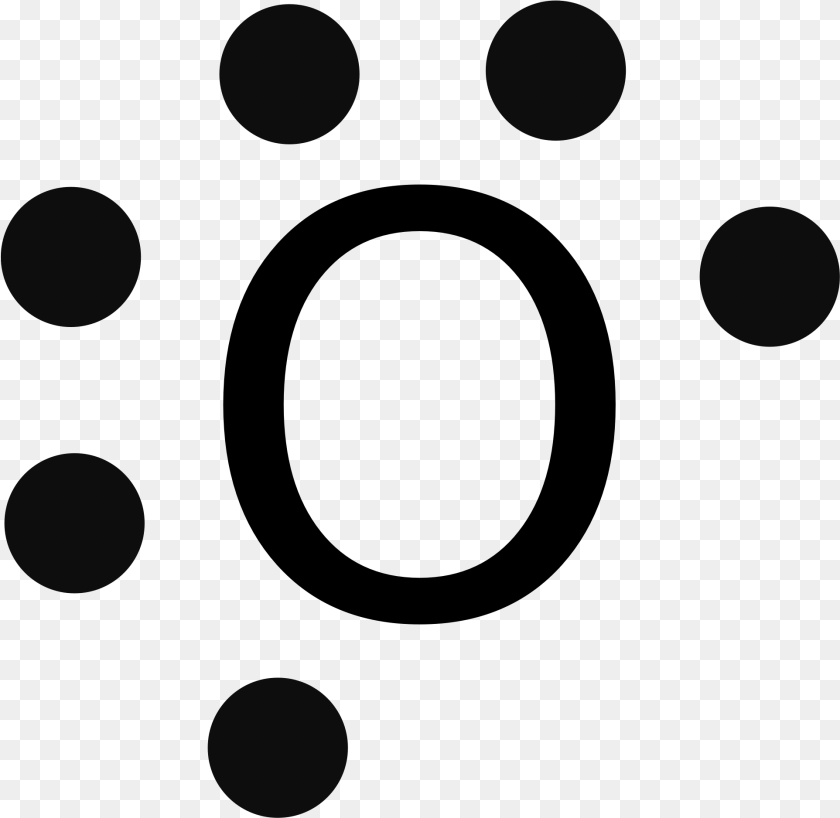 Oxygen Dot Diagram Wiring Diagrams Lewis Electron Dot Electron Dot Structure For Oxygen, Gray PNG