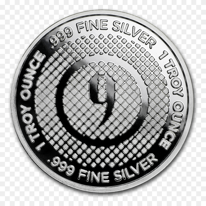 1461x1461 Oz Silver Diamond Pattern Round, Money, Coin, Rug HD PNG Download