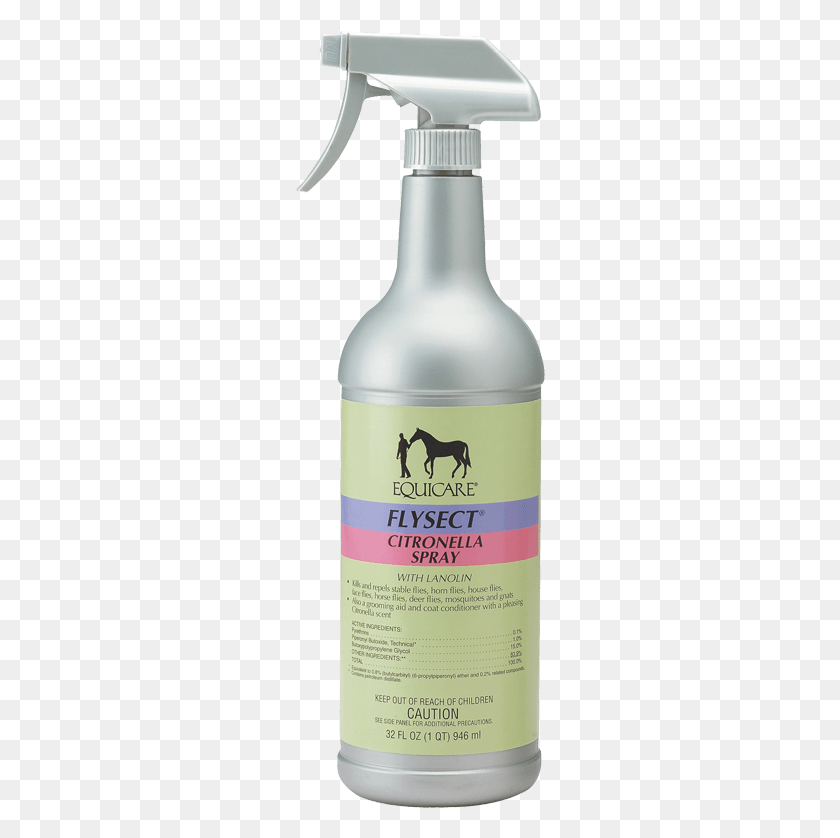250x778 Oz Spray Equicare Flysect Citronella, Bottle, Cosmetics, Shaker HD PNG Download