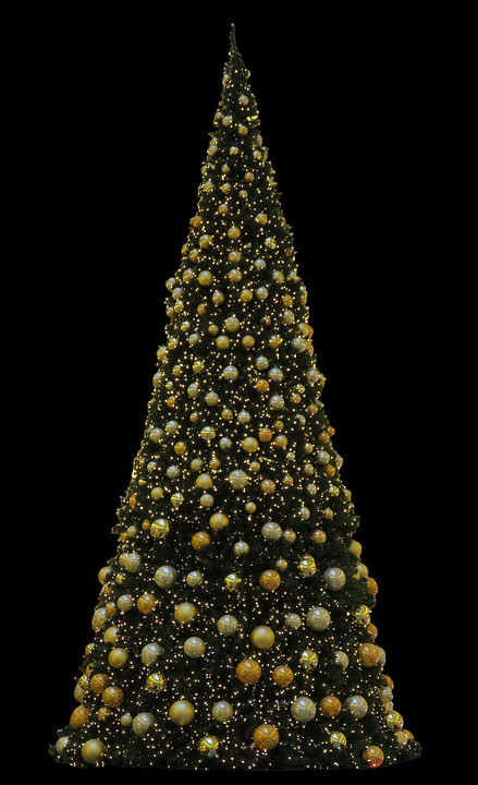 439x720 Ozdobiona Choinka, Christmas Tree, Tree, Ornament HD PNG Download