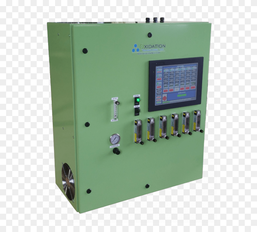 579x700 Descargar Png Armario De Ozono Para El Panel De Control De Sparging, Máquina, Monitor, Pantalla Hd Png