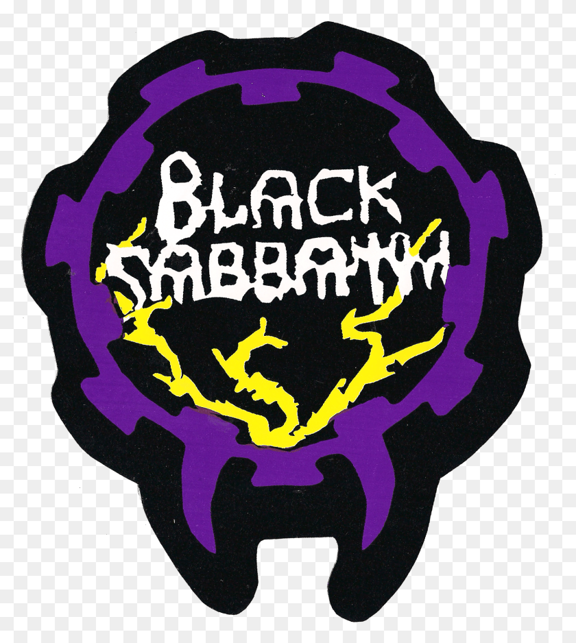 1613x1817 Ozzy Logo Sticker 2002 Black Sabbath Illustration, Symbol, Trademark, Label HD PNG Download