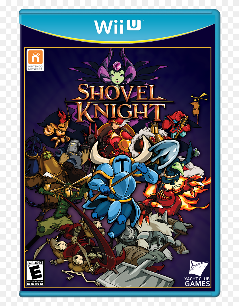 710x1013 P 170329 Wiiupackshot Esrb Shovel Knight, Poster, Advertisement, Graphics HD PNG Download