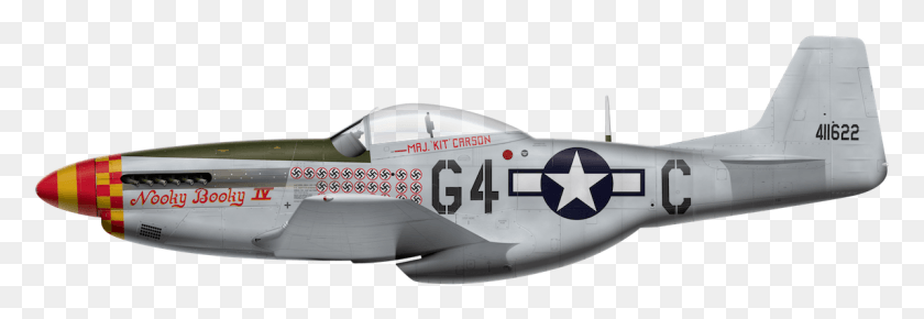1196x353 Descargar Png P 51D Nooky Booky P 51 Mustang Side, Avión, Vehículo, Vehículo Hd Png