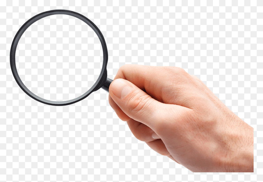 901x606 P Magnifying Glass, Person, Human, Magnifying HD PNG Download