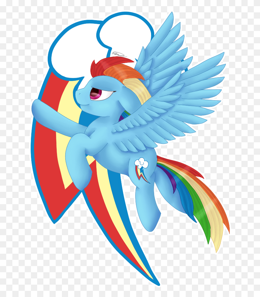 656x900 P Rainbow Dash Macaw, Графика, Игрушка Hd Png Скачать