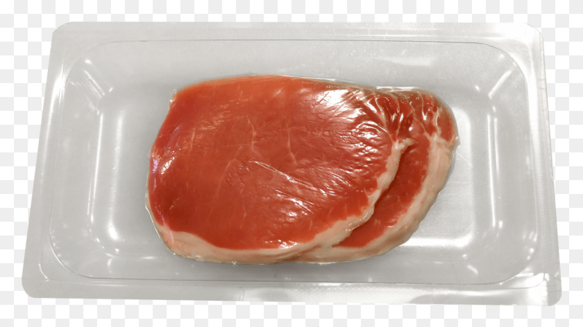 961x508 P Series Packed Fresh Pork Chop In Crudo, Food, Ham, Ketchup HD PNG Download