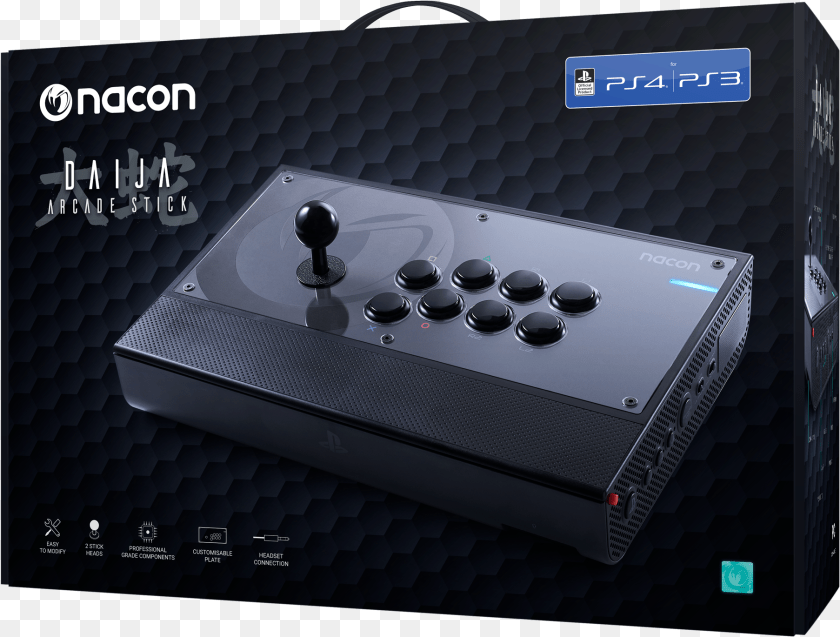 P02 Nacon Daija Arcade Stick, Electronics Clipart PNG