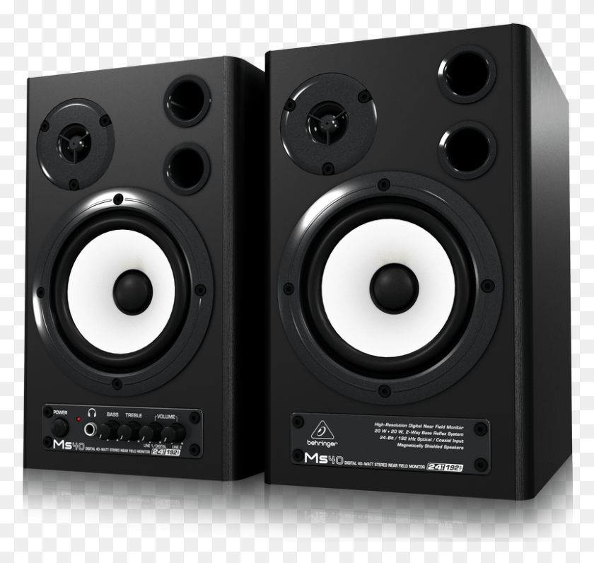 801x756 P0384 Right L Ms40 Behringer, Camera, Electronics, Speaker HD PNG Download