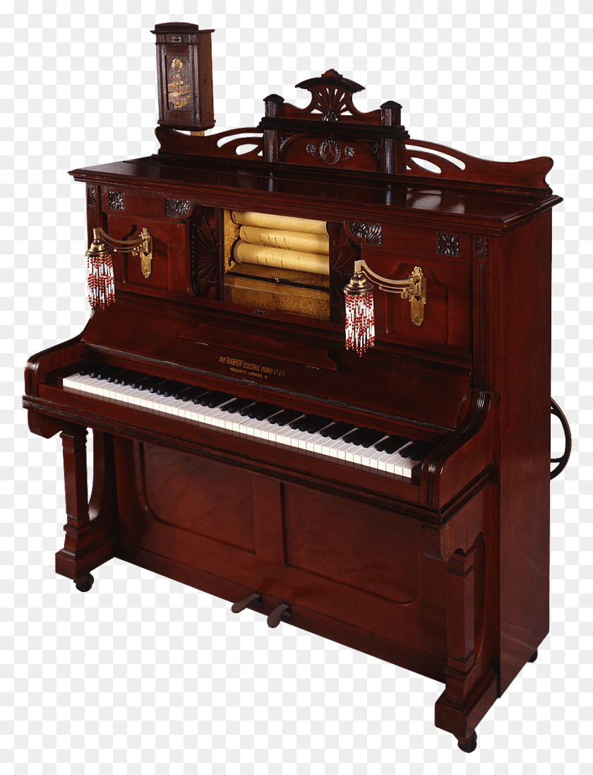 885x1177 P55 Harper 343 Pianola, Leisure Activities, Upright Piano, Piano HD PNG Download