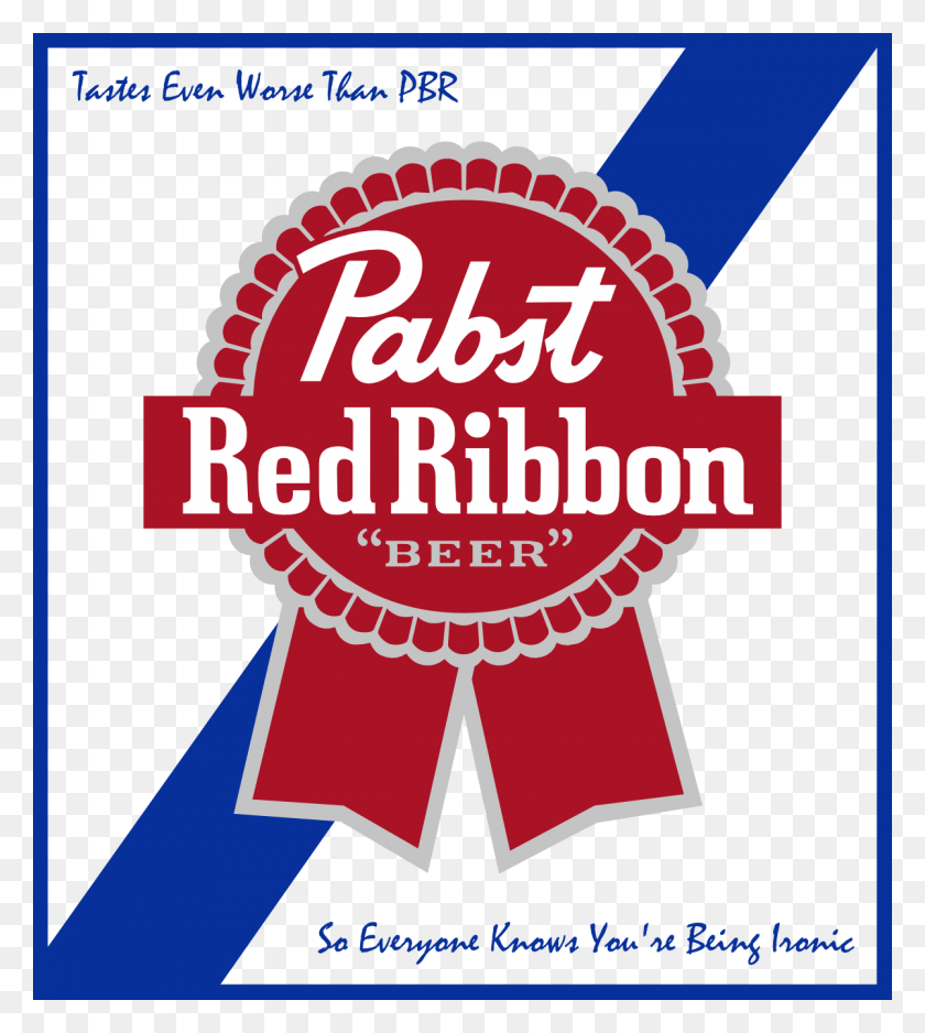 1200x1351 Pabst Blue Ribbon Logo Pabst Blue Ribbon, Symbol, Trademark, Poster HD PNG Download