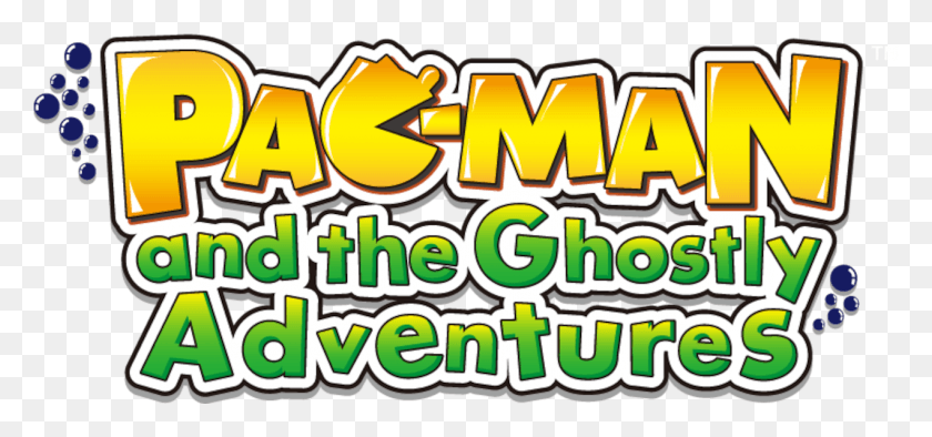 1271x545 Descargar Png / Pac Man And The Ghostly Adventures, Pacman Ghostly Adventures, Logo Hd Png