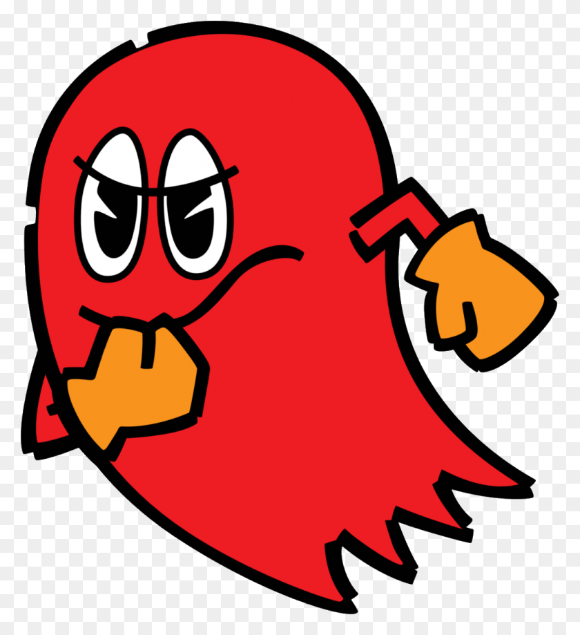 1029x1134 Descargar Png / Pac Man Blinky Pac Man Fantasmas, Dinamita, Bomba, Arma Hd Png