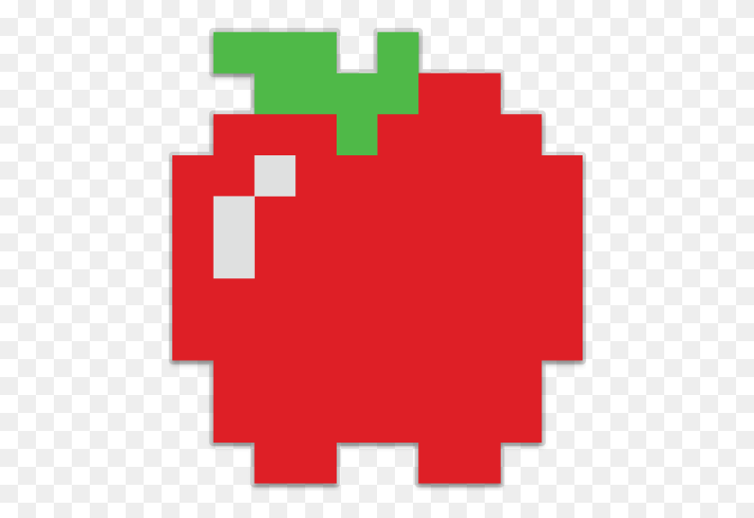 466x517 Pac Man Ghost Golden Apple Minecraft, Первая Помощь, Графика Hd Png Скачать