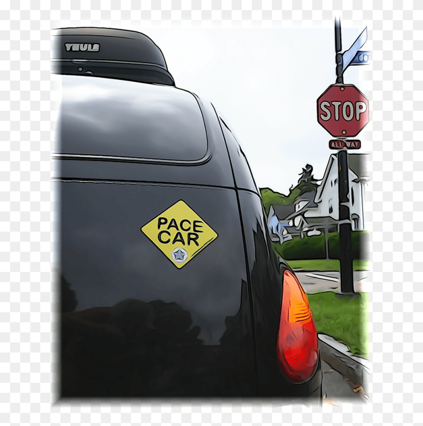 644x786 Pace Car On Car Chrysler Pt Cruiser, Symbol, Vehicle, Transportation HD PNG Download