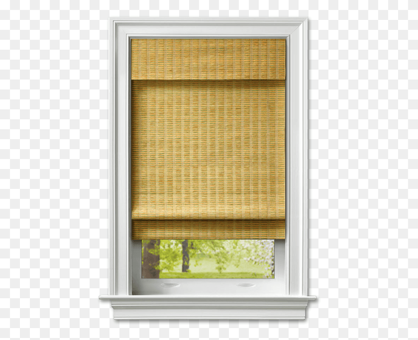 453x624 Pacifica Collection Woven Wood Shades, Home Decor, Window Shade, Curtain HD PNG Download