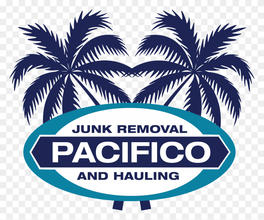 1456x1197 Pacifico Junk Removal Emblem, Plant, Advertisement, Poster HD PNG Download