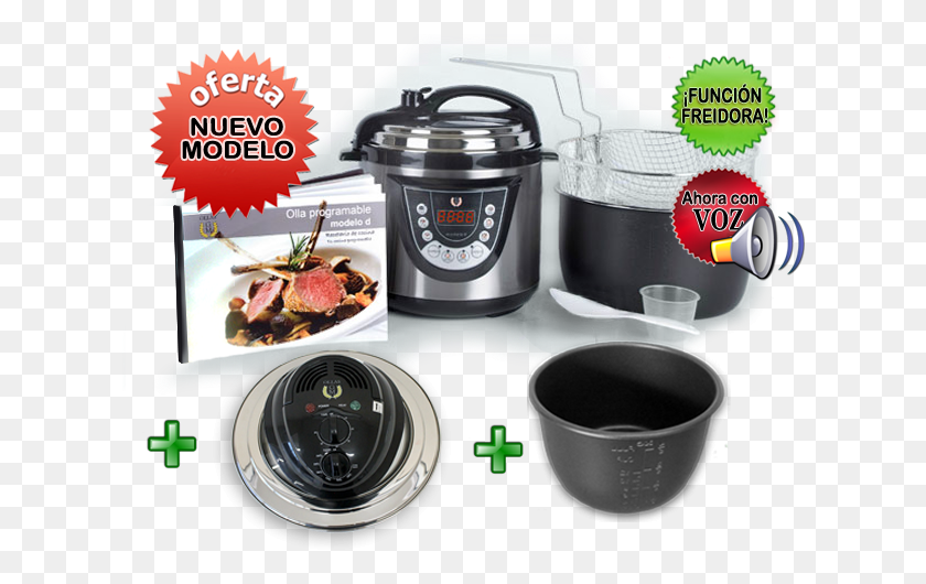 620x470 Pack Cocina Programable Gm Modelo D Funcion Freidora Rice Cooker, Appliance, Mixer, Slow Cooker HD PNG Download