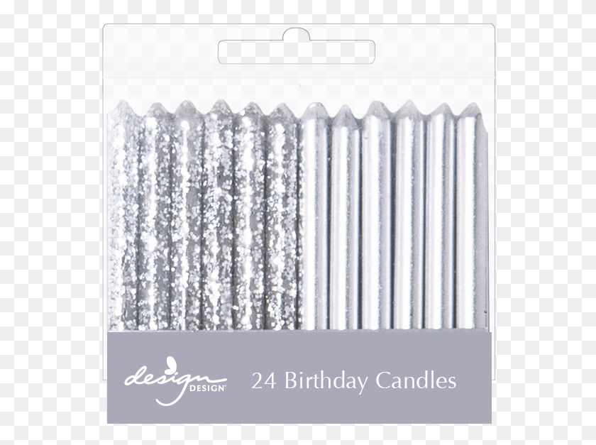 Pack Of Silver Birthday Candles Candle, Rug, Radiator HD PNG Download