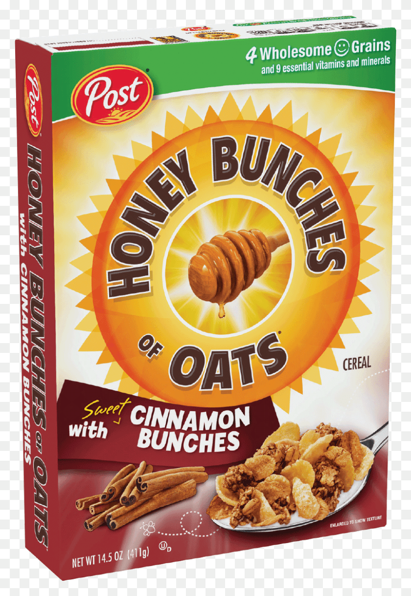800x1186 Packaging Of Honey Bunches Of Oats Cinnamon Bunches Post Honey Bunches Of Oats Honey Roasted, Food, Snack, Advertisement HD PNG Download