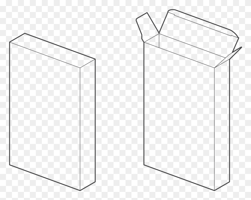 1377x1072 Packaging Small Cereal Box Template Line Art, Text, Tomb, Tombstone HD PNG Download