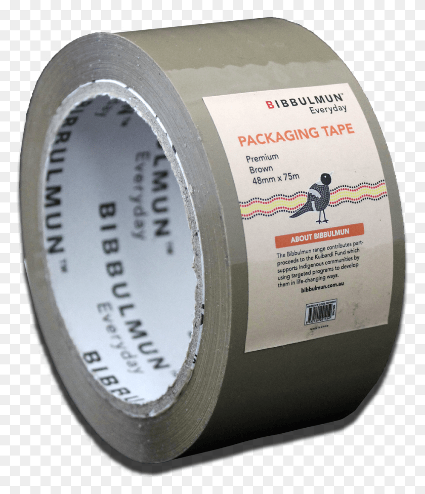 917x1078 Packaging Tape Premium Brown 48mm X 75m Label, Wristwatch HD PNG Download