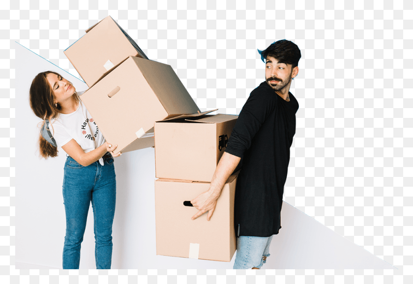 976x649 Packers And Movers In Mumbai Packers And Movers Brochure, Person, Human, Package Delivery HD PNG Download