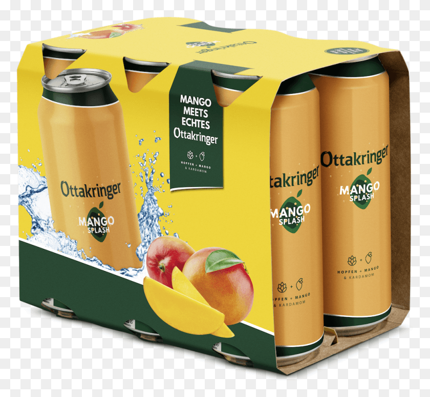 978x897 Descargar Png Packung Ottakringer Mango Splash Juicebox, Planta, Alimentos, Fruta Hd Png
