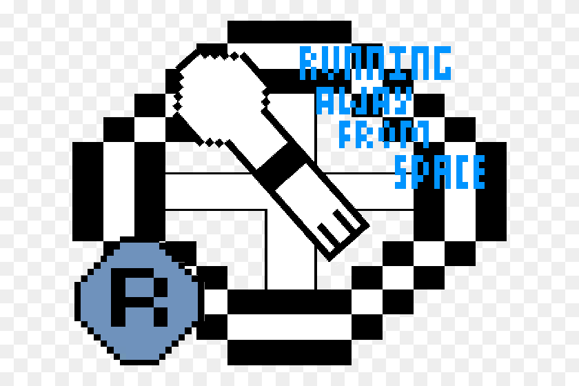 630x500 Pacman Pixel Art, Трафарет, Графика Hd Png Скачать