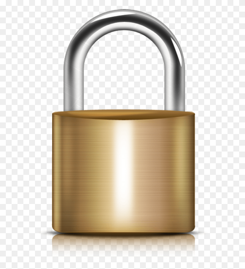 586x863 Pad Lock Free Transparent Background Locked, Sink Faucet, Lamp, Combination Lock HD PNG Download