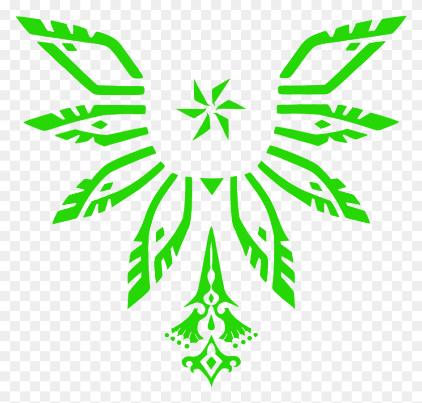 872x831 Pad Neylakiiroisenkou Tales Of Zestiria Symbols, Зеленый, Символ, Графика Hd Png Скачать