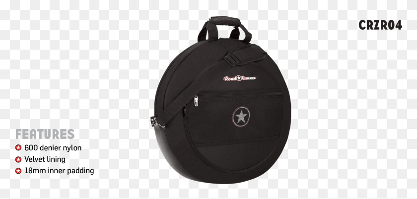 1904x833 Padded Cymbal Bag Road Runner Crzr04 Bag, Helmet, Clothing, Apparel HD PNG Download