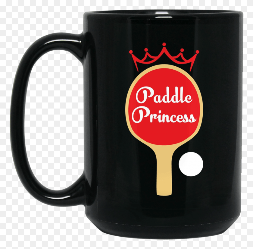 1144x1124 Paddle Princess Ping Pong Funny Cute Table Tennis Gift Cup For Programmer, Coffee Cup, Stein, Jug HD PNG Download