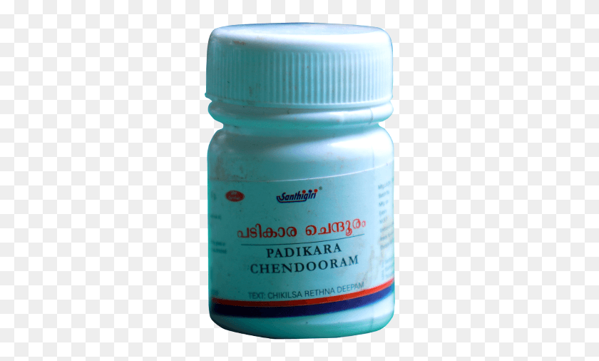 270x446 Бутылка Padikara Chendooram, Косметика, Растение, Дезодорант Hd Png Скачать