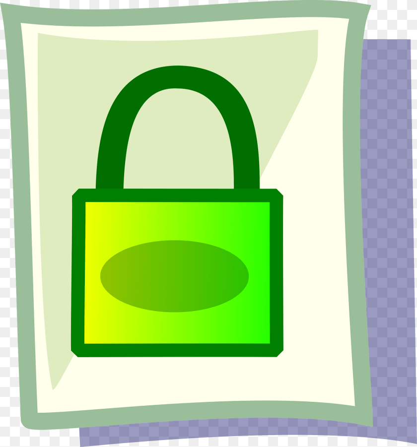 Padlock Clipart, Bag, Accessories, Handbag Sticker PNG