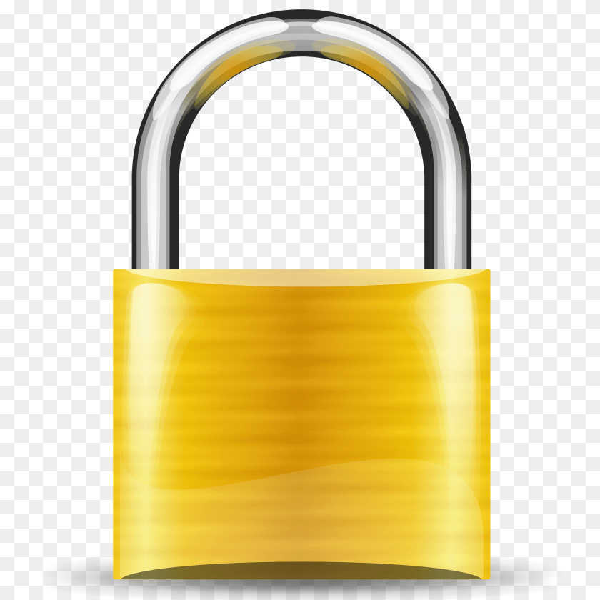 1920x1920 Padlock Gold Clipart, Lock Transparent PNG